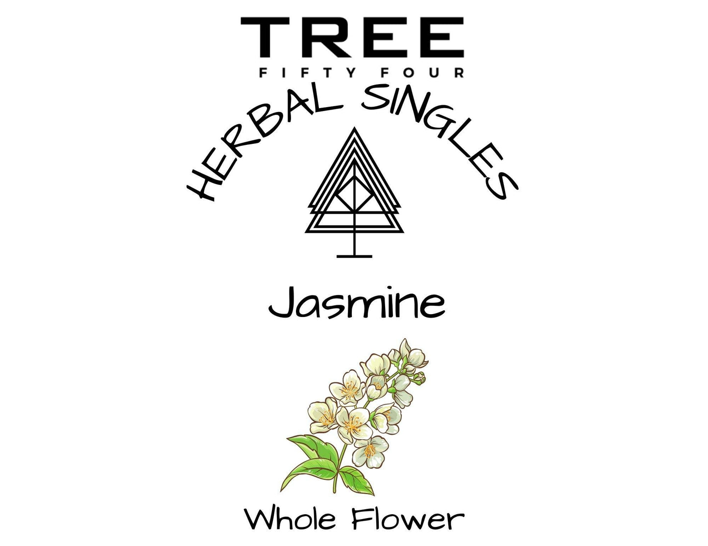 Jasmine - Dried Flower Tisane| 2oz, 4oz, 8oz | Herbs
