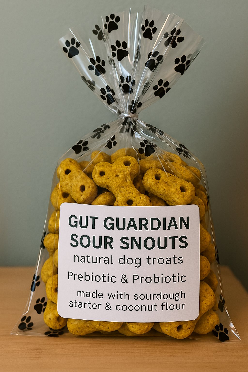 GUT GUARDIAN: SOUR SNOUTS _ NATURAL Pre & ProBiotic Bites