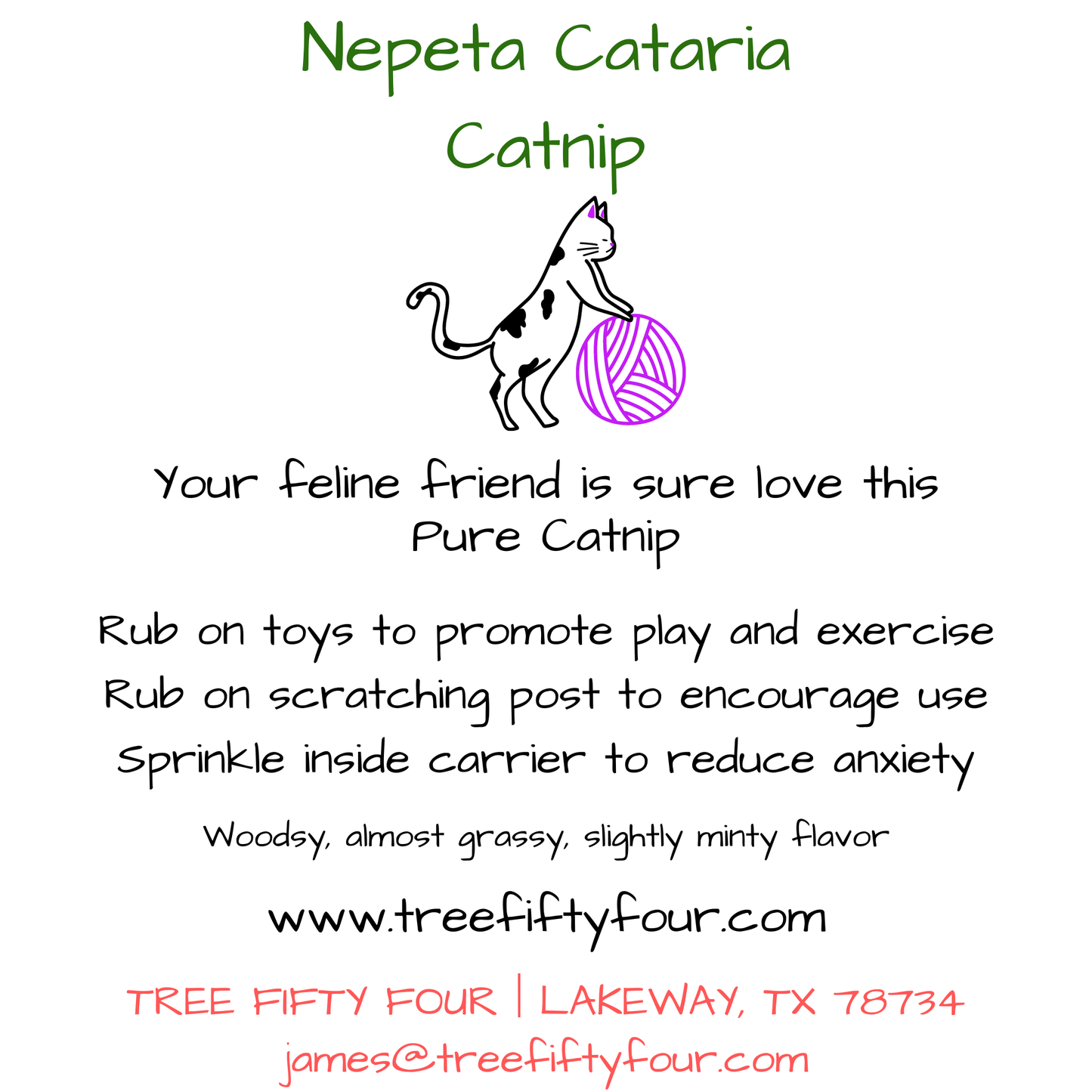 Catnip | 2oz - 1 KG | Bulk Herbs (No Silvervine)