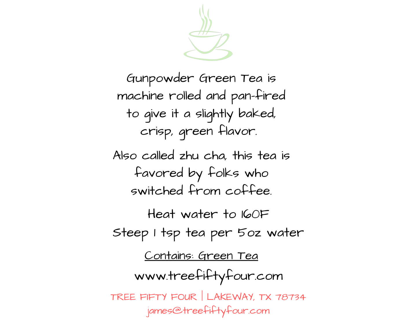 Gunpowder Green Tea | 2oz - 1 KG | Bulk Tea