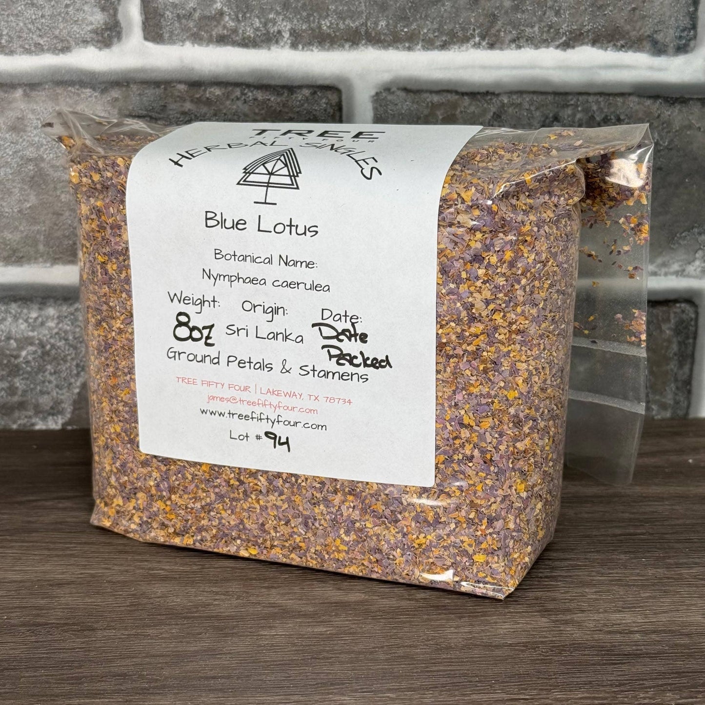 Blue Lotus Ground Petals & Stamens | 2oz - 1 KG | Bulk Herbs