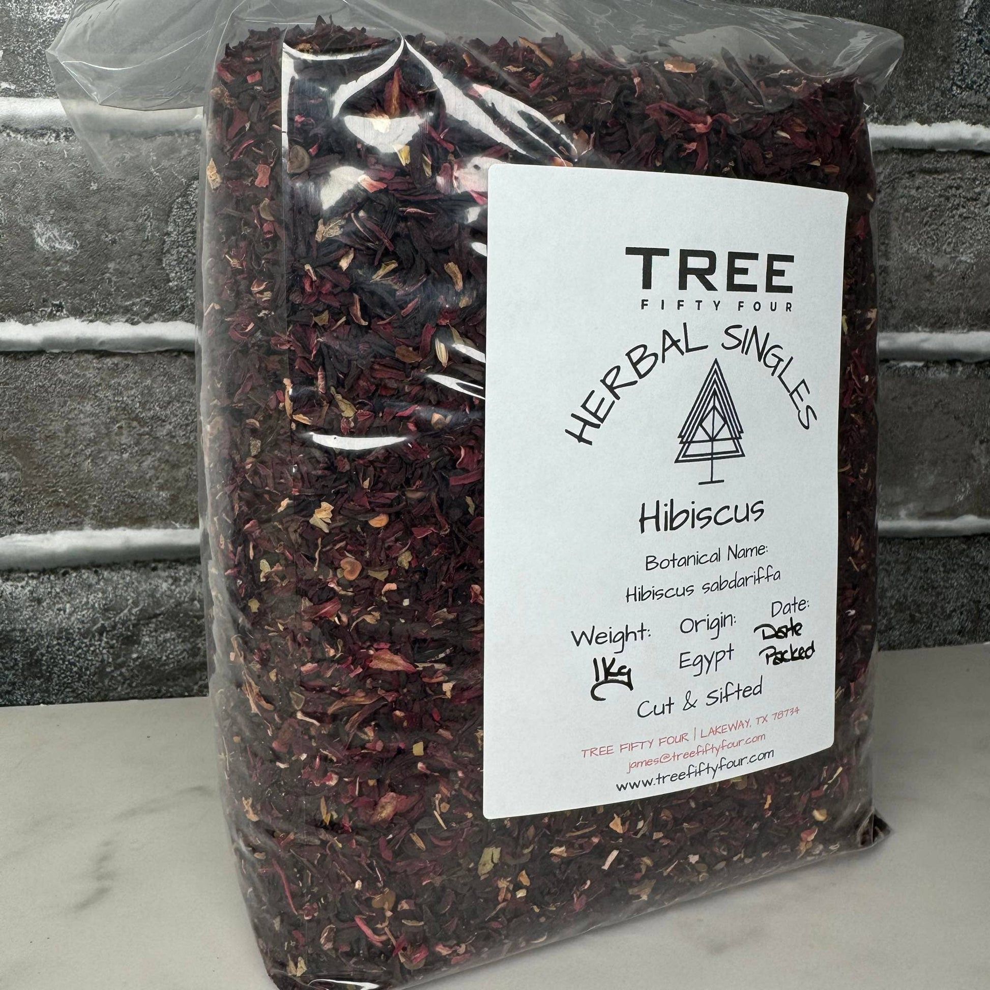 Bulk organic hibiscus sabdariffa flowers from Egypt, 2oz to 1kg, cut and sifted for tea and herbal use